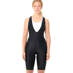 Vaude Furka Fietsbroek met bretels II Dames - zwart