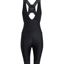 Vaude Furka Fietsbroek met bretels II Dames - zwart