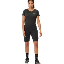 Vaude Kuro II Short Dames - zwart