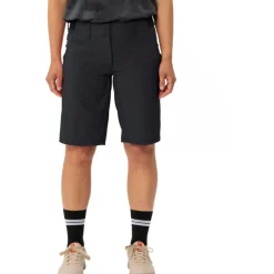 Vaude Loamer Short Dames - zwart