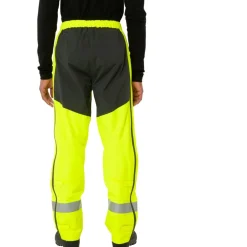 Vaude Luminum Regenbroek Heren - neongeel
