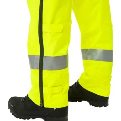 Vaude Luminum Regenbroek Heren - neongeel