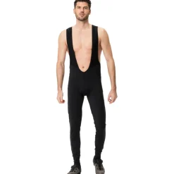 Vaude Matera Warm Fietsbroek met Bretels - zwart