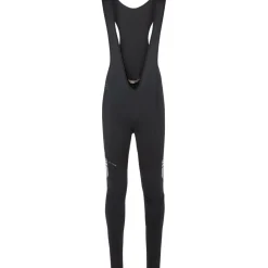Vaude Matera Warm II Fietsbroek met Bretels Heren - zwart