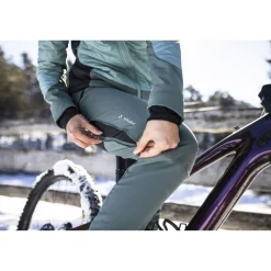 Vaude Minaki Fietsbroek Dames - zwart