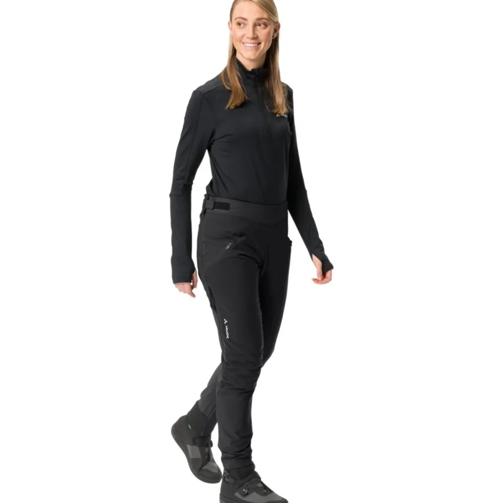 Vaude Minaki Fietsbroek Dames - zwart