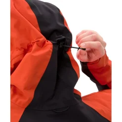 Vaude Moab Pro Regenjas Heren - glowing red