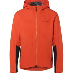 Vaude Moab Pro Regenjas Heren - glowing red