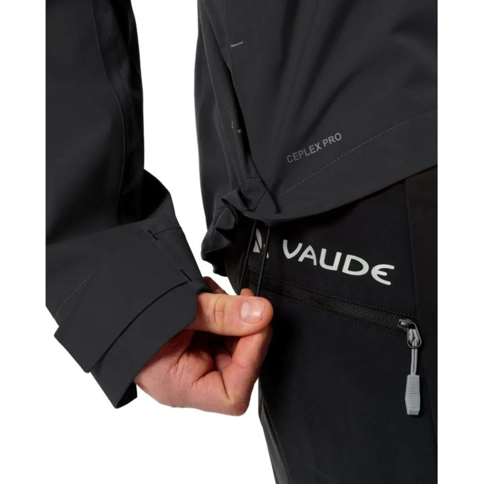 Vaude Moab Pro Regenjas Heren - zwart