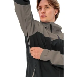 Vaude Moab Regenjas Heren - coconut