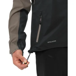 Vaude Moab Regenjas Heren - coconut
