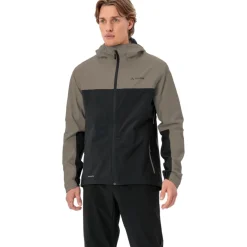 Vaude Moab Regenjas Heren - coconut