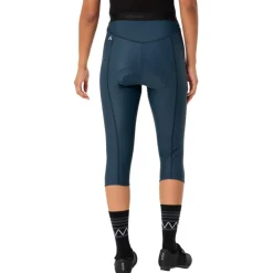 Vaude Posta 3/4 Fietsshort Dames - dark sea