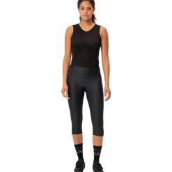 Vaude Posta 3/4 Fietsshort Dames - zwart
