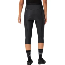 Vaude Posta 3/4 Fietsshort Dames - zwart