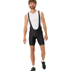 Vaude Posta Fietsshort met Bretels Heren - zwart