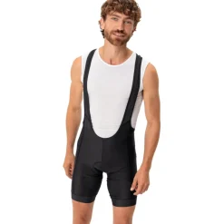 Vaude Posta Fietsshort met Bretels Heren - zwart