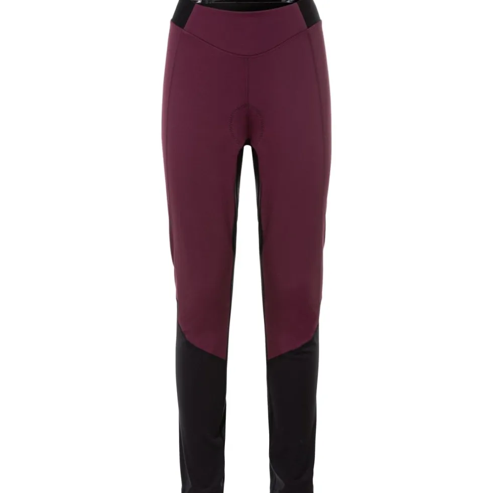 Vaude Posta Warm Tights II Dames - cassis