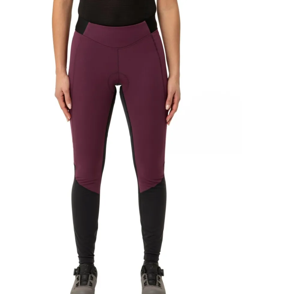 Vaude Posta Warm Tights II Dames - cassis