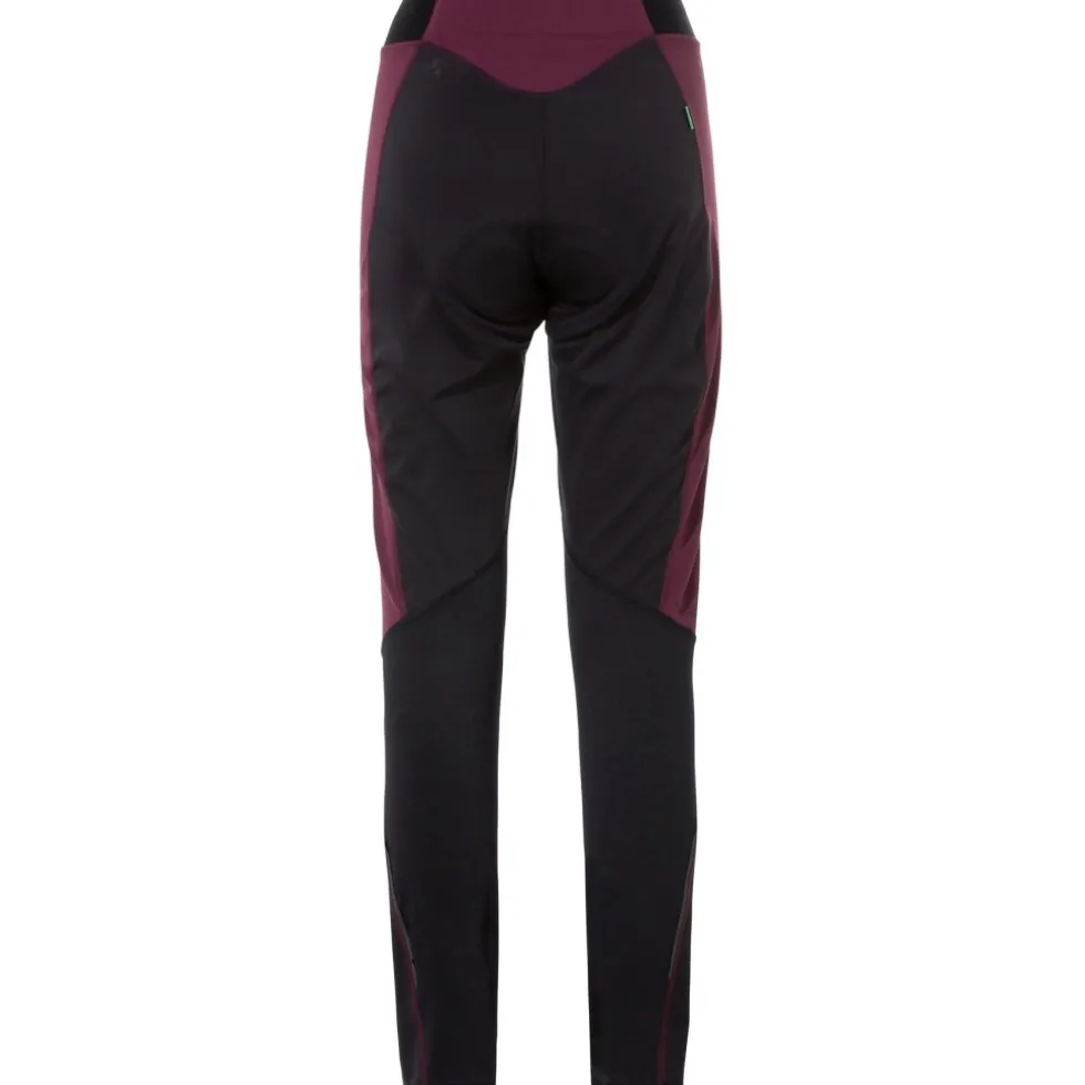 Vaude Posta Warm Tights II Dames - cassis
