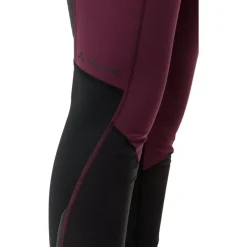 Vaude Posta Warm Tights II Dames - cassis