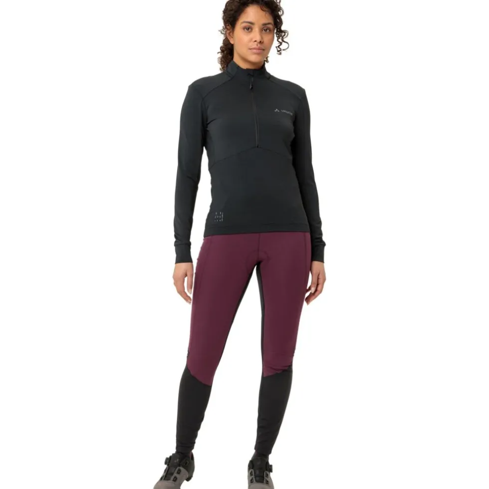 Vaude Posta Warm Tights II Dames - cassis