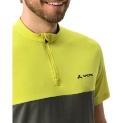 Vaude Qimsa Shirt met Korte Mouwen Heren - bright green uni