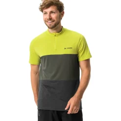 Vaude Qimsa Shirt met Korte Mouwen Heren - bright green uni