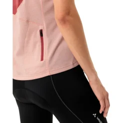 Vaude Tamaro III Shirt met Korte Mouwen Dames - soft rose