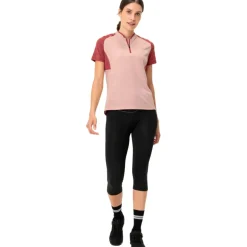 Vaude Tamaro III Shirt met Korte Mouwen Dames - soft rose