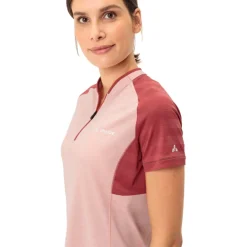 Vaude Tamaro III Shirt met Korte Mouwen Dames - soft rose