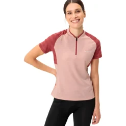 Vaude Tamaro III Shirt met Korte Mouwen Dames - soft rose