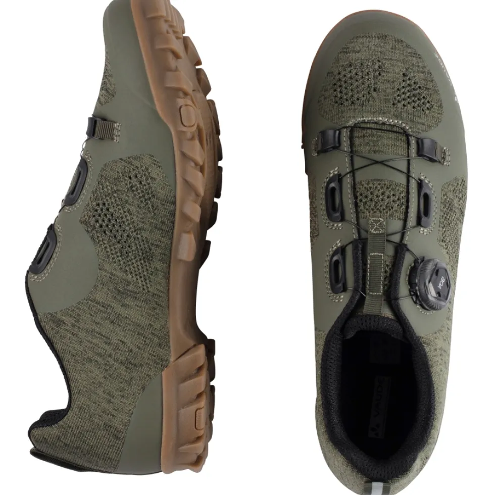 Vaude TVL Skoj Schoenen Heren - khaki/gum rubber