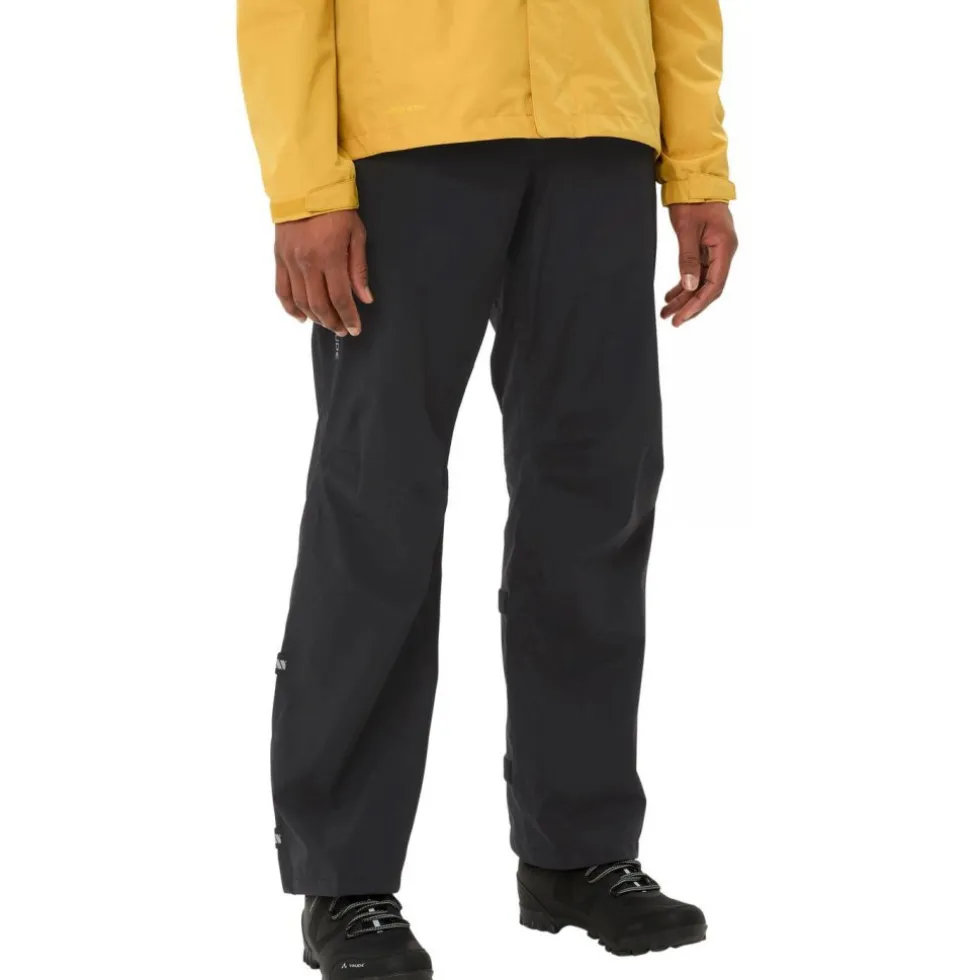 Vaude Yaras IV Regenbroek Heren - Lang - zwart