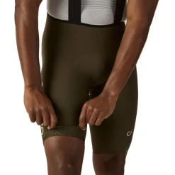 Velocio Concept Fietsshort met bretels Heren - Black Olive
