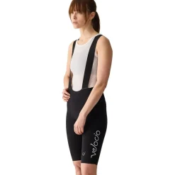 Velocio Concept Fietsshort met bretels Dames - Zwart