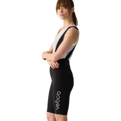 Velocio Concept Fietsshort met bretels Dames - Zwart