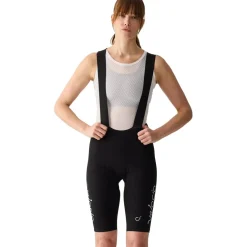 Velocio Concept Fietsshort met bretels Dames - Zwart