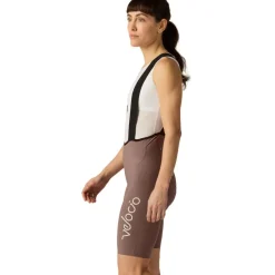 Velocio Concept Fietsshort met bretels Dames - Plum Truffle