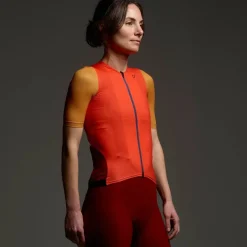 Velocio Concept SE Fietsshirt Dames - Fire Red