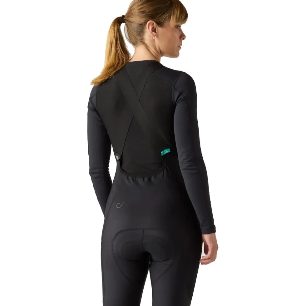 Velocio Deep Winter Hemd met Lange Mouwen Dames - Zwart