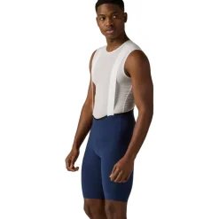 Velocio Luxe Fietsshort met bretels voor heren - Navy