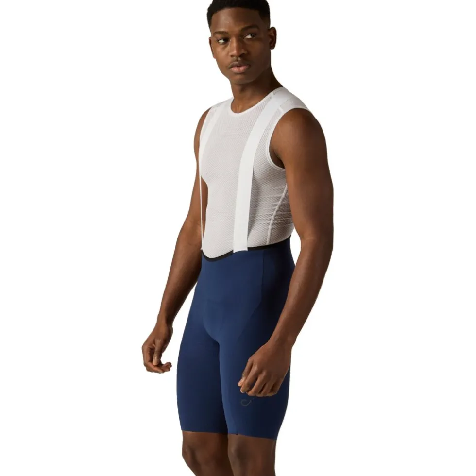 Velocio Luxe Fietsshort met bretels voor heren - Navy