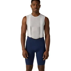 Velocio Luxe Fietsshort met bretels voor heren - Navy