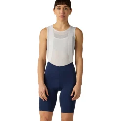 Velocio Luxe Fietsshort met bretels Dames - Navy
