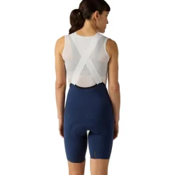 Velocio Luxe Fietsshort met bretels Dames - Navy