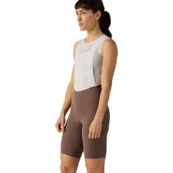 Velocio Luxe Fietsshort met bretels Dames - Plum Truffle