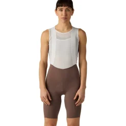 Velocio Luxe Fietsshort met bretels Dames - Plum Truffle