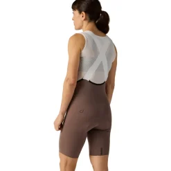 Velocio Luxe Fietsshort met bretels Dames - Plum Truffle