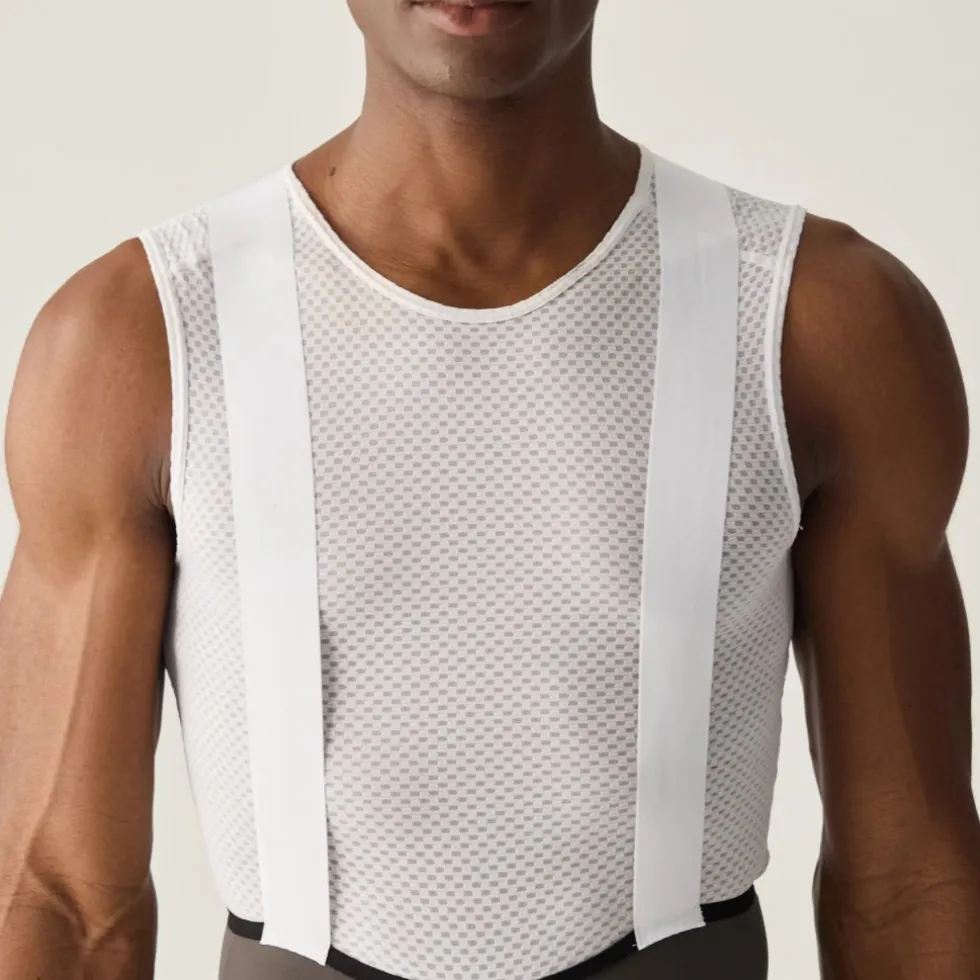 Velocio Luxe Fietsshort met bretels voor heren - Deep Lichen